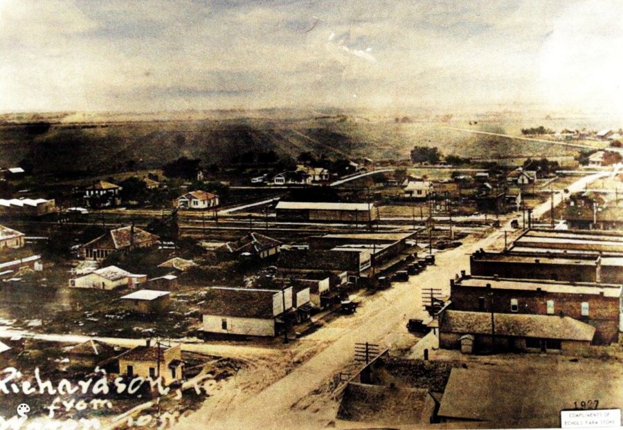 Richardson from water tower 1927